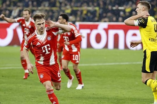 Harry Kane và Kimmich rực sáng, Bayern Munich hạ Dortmund 3-2 tại Signal Iduna Park
