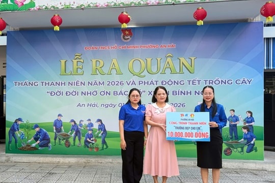 Sôi nổi ra quân Tháng Thanh niên năm 2026