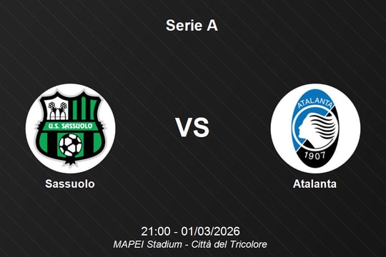 Nhận định Sassuolo vs Atalanta - Cuộc đối đầu kịch tính tại Serie A