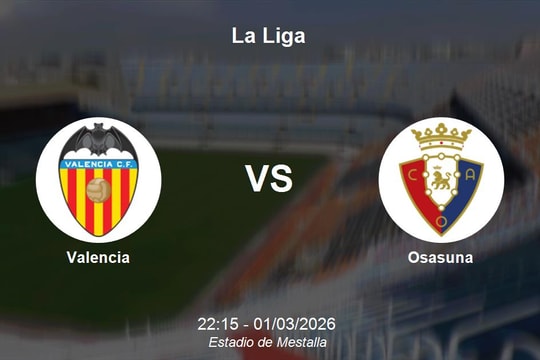 Nhận định Valencia vs Osasuna - La Liga: Thử thách tại Mestalla