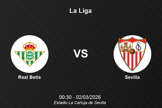 Nhận định Real Betis vs Sevilla - Derby rực lửa vòng 25 La Liga