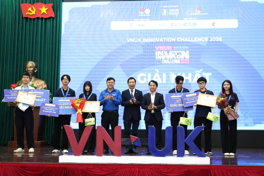 Trao giải chuỗi cuộc thi "Thách thức đổi mới sáng tạo 2026"