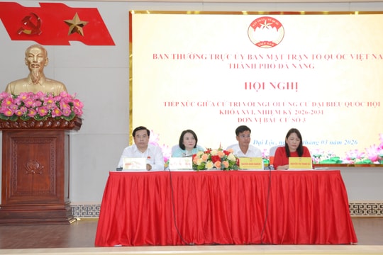Ứng cử viên đại biểu Quốc hội khóa XVI, Đơn vị bầu cử số 3 tiếp xúc cử tri xã Đại Lộc, Vu Gia