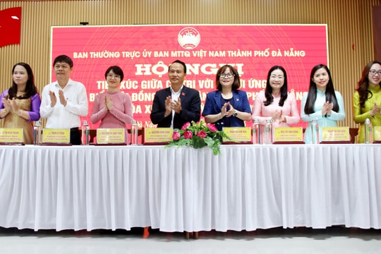 Ứng cử viên đại biểu HĐND thành phố, Đơn vị bầu cử số 3 tiếp xúc cử tri, vận động bầu cử tại phường An Hải