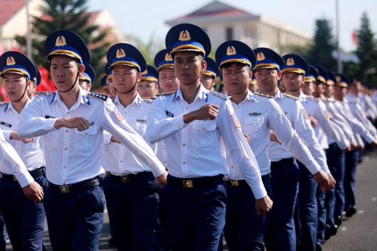 Khí thế mới mùa ra quân huấn luyện 2026