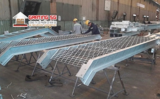 Grating SG - Đơn vị gia công tấm sàn grating theo yêu cầu uy tín