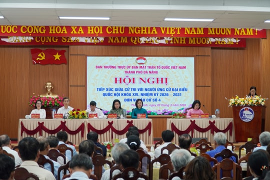 Ứng cử viên đại biểu Quốc hội khóa XVI, Đơn vị bầu cử số 4 tiếp xúc cử tri, vận động bầu cử