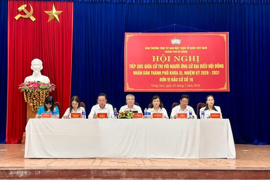 Chương trình hành động của ứng cử viên Đại biểu HĐND thành phố Đà Nẵng khóa XI tại Đơn vị bầu cử số 16
