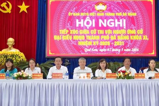 Ứng cử viên đại biểu HĐND thành phố, Đơn vị bầu cử số 16 tiếp xúc cử tri, vận động bầu cử