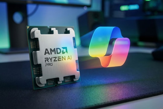 AMD ra mắt Ryzen AI 400 cho máy tính để bàn: NPU 50 TOPS và hỗ trợ Copilot+