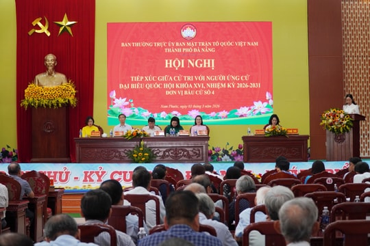 Ứng cử viên đại biểu Quốc hội khóa XVI, Đơn vị bầu cử số 4 tiếp xúc cử tri các xã Nam Phước, Duy Nghĩa, Duy Xuyên