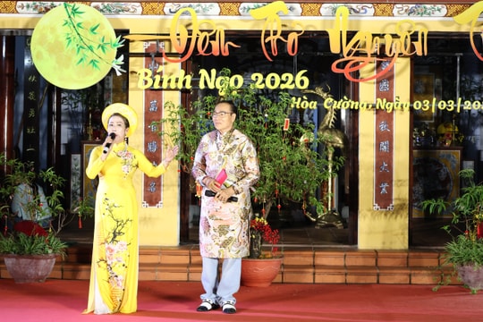 Đặc sắc đêm thơ Nguyên tiêu ở đình làng Nại Nam