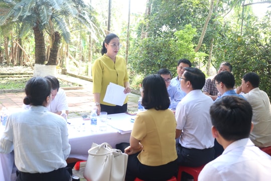 Lãnh đạo thành phố Đà Nẵng kiểm tra di tích Nhà lưu niệm Phan Châu Trinh