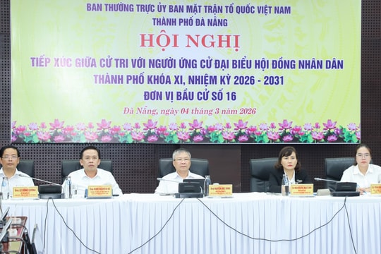Ứng cử viên đại biểu HĐND thành phố, Đơn vị bầu cử số 16 tiếp xúc cử tri, vận động bầu cử tại 5 xã