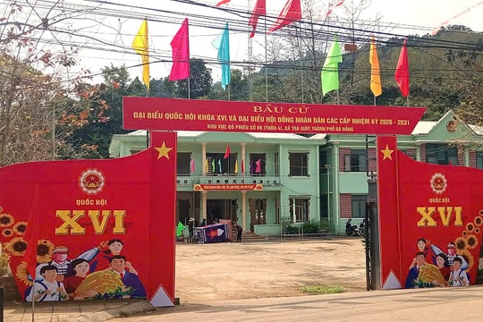 Vùng cao Trà Giáp sẵn sàng cho ngày bầu cử