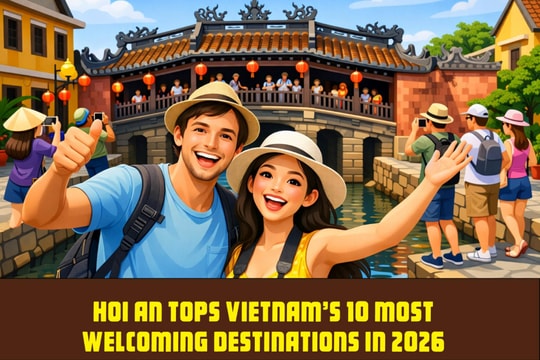 Hoi An tops Vietnam’s 10 most welcoming destinations in 2026
