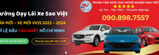 Sao Việt: Trung tâm đào tạo lái xe chất lượng