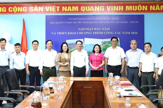 Tăng cường phối hợp liên ngành trong quản lý Khu Dự trữ sinh quyển thế giới Cù Lao Chàm