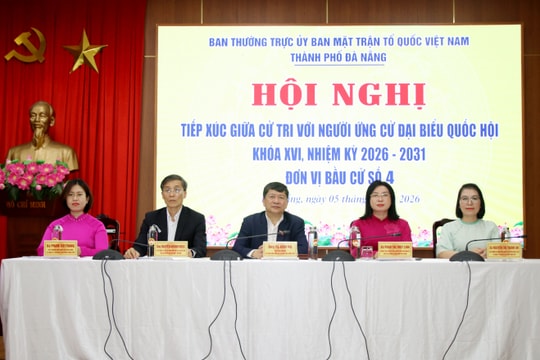 Ứng cử viên đại biểu Quốc hội khóa XVI, Đơn vị bầu cử số 4 tiếp xúc cử tri, vận động bầu cử
