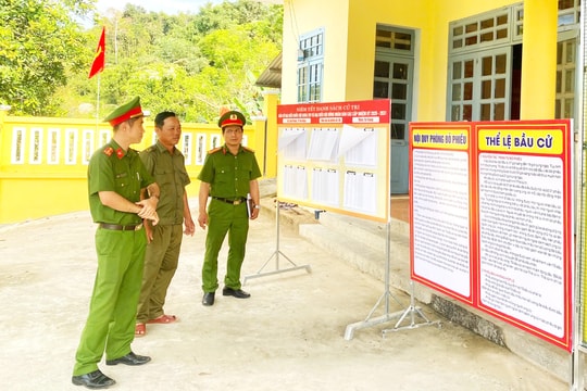 Đà Nẵng giữ vững an ninh trật tự, bảo đảm an toàn cho ngày bầu cử