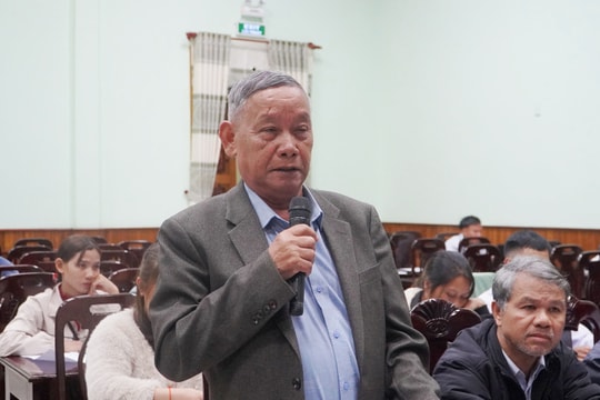 Ứng cử viên đại biểu Quốc hội, Đơn vị bầu cử số 5 tiếp xúc cử tri tại xã Nam Trà My