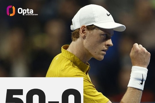 Sinner bất khả chiến bại, Zverev thiết lập cột mốc lịch sử tại Indian Wells Open