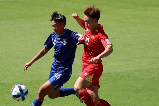 Tuyển nữ Việt Nam thua sát nút 0-1 trước Đài Bắc Trung Hoa tại Asian Cup 2026