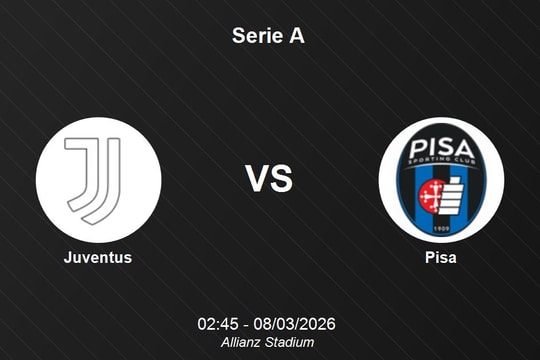 Nhận định Juventus vs Pisa - Serie A