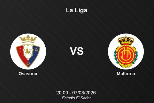 Nhận định Osasuna vs Mallorca - La Liga: Điểm tựa El Sadar và bài toán trụ hạng