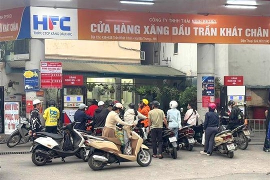 Chiều 7/3: Xăng dầu tăng giá, xăng RON95 tăng 4.700 đồng/lít