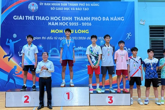 Ấn tượng Giải cầu lông học sinh thành phố Đà Nẵng