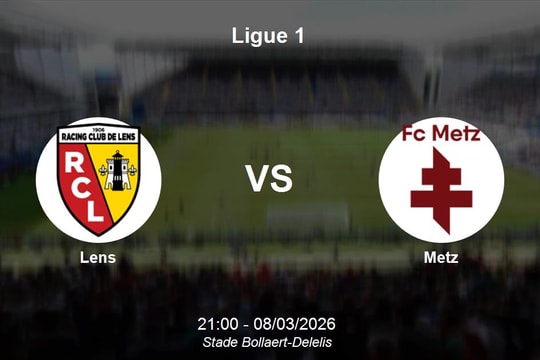 Nhận định Lens vs Metz – Ligue 1 ngày 08/03/2026