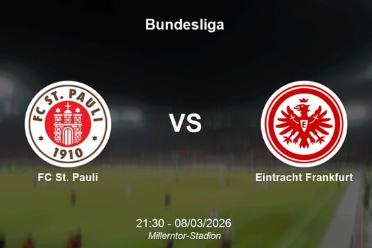 Nhận định FC St. Pauli vs Eintracht Frankfurt - Vòng 25 Bundesliga