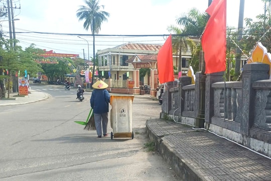 Điểm sáng mô hình “Nhà có thùng rác, đường không rác thải”