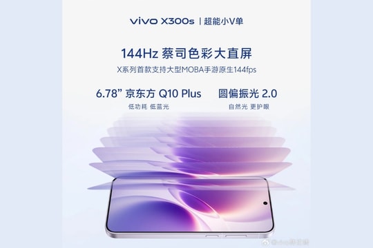 vivo chính thức xác nhận flagship X300s với pin 7,000 mAh và camera Zeiss 200MP