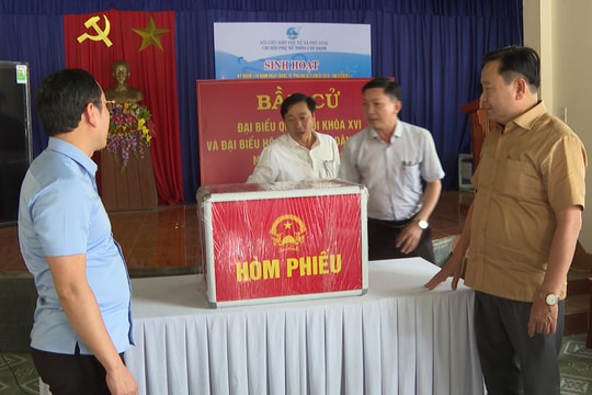 Các xã Phú Ninh, Chiên Đàn và Tây Hồ sẵn sàng cho ngày bầu cử