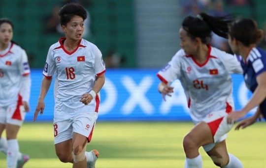 Tuyển nữ Việt Nam dừng bước tại Asian Cup 2026 sau thất bại 0-4 trước Nhật Bản