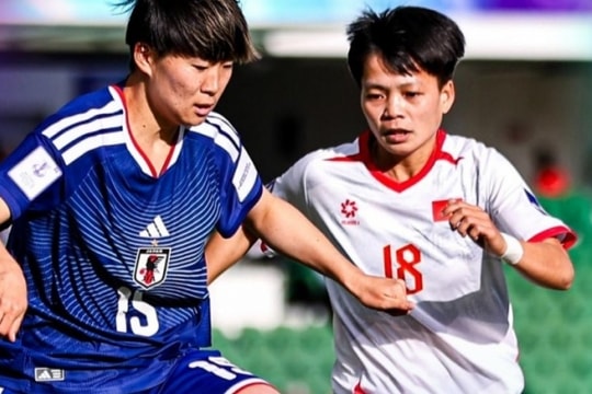 Tuyển nữ Việt Nam dừng bước tại Asian Cup 2026 sau thất bại trước Nhật Bản
