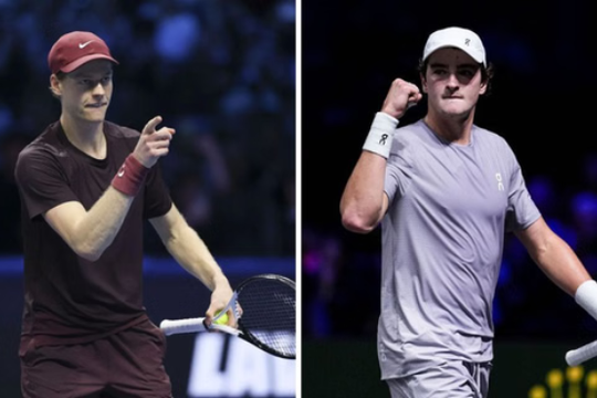 Vòng 4 Indian Wells 2026: Sinner chạm trán Fonseca, Learner Tien tìm cơ hội đi tiếp