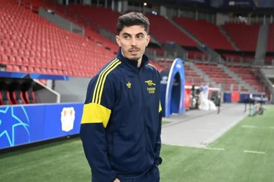 Kai Havertz trở lại BayArena: Khi biểu tượng Leverkusen đối đầu đội bóng cũ tại Champions League