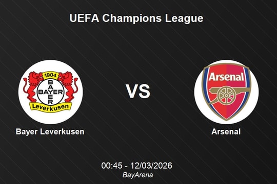 Nhận định Bayer Leverkusen vs Arsenal: Pháo thủ khẳng định vị thế tại BayArena