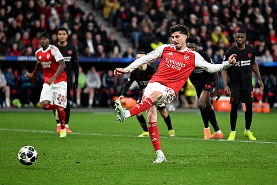 Arsenal chia điểm nghẹt thở với Leverkusen: Kai Havertz và Madueke sắm vai cứu tinh