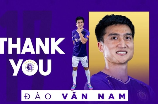 Biến động nhân sự tại Hà Nội FC: Bất ngờ chấm dứt hợp đồng sớm với trung vệ Đào Văn Nam