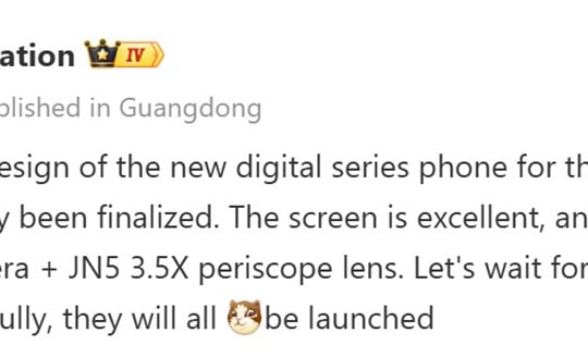 realme 17 Pro+ rò rỉ cấu hình: Camera 200MP cùng ống kính tiềm vọng 3.5x ấn tượng