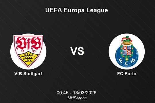 Nhận định VfB Stuttgart vs FC Porto - UEFA Europa League: Điểm tựa MHPArena