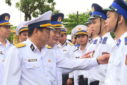 Vùng 3 Hải quân khai mạc huấn luyện chiến sĩ mới năm 2026