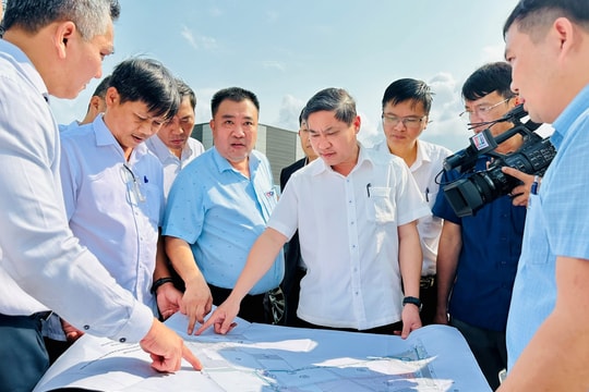 Đẩy nhanh tiến độ thực hiện dự án hạ tầng Khu công nghiệp Tam Thăng