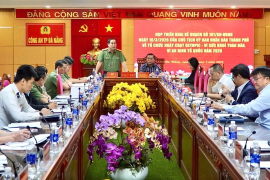 Gần 7.000 người tham gia Ngày chạy Olympic “Vì sức khỏe toàn dân - Vì an ninh Tổ quốc” năm 2026 tại Đà Nẵng