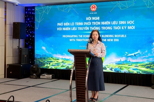 Triển khai lộ trình phối hợp trộn nhiên liệu sinh học với nhiên liệu truyền thống
