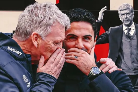 Arsenal của Mikel Arteta: Dấu ấn thực dụng từ David Moyes trong cuộc đua vô địch Ngoại hạng Anh
